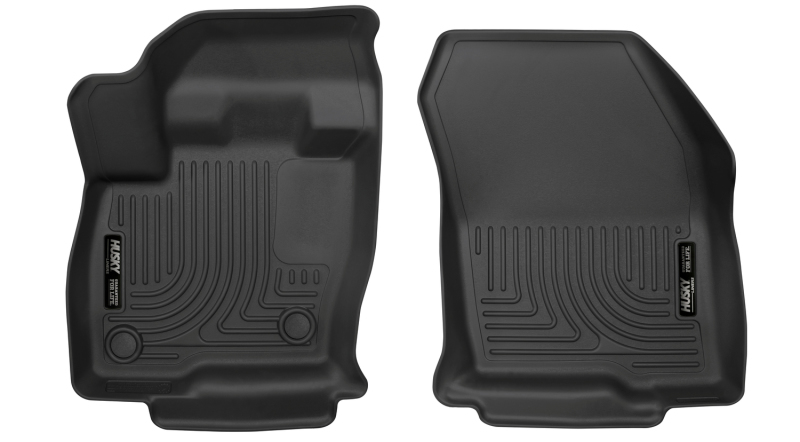 Ford Edge Floor Mats - Front - Husky Liners - X-act Contour - Black - `15-`27